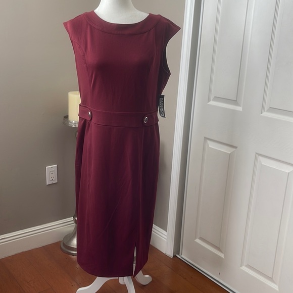 New York & Company Red Dress - Picture 1 of 8